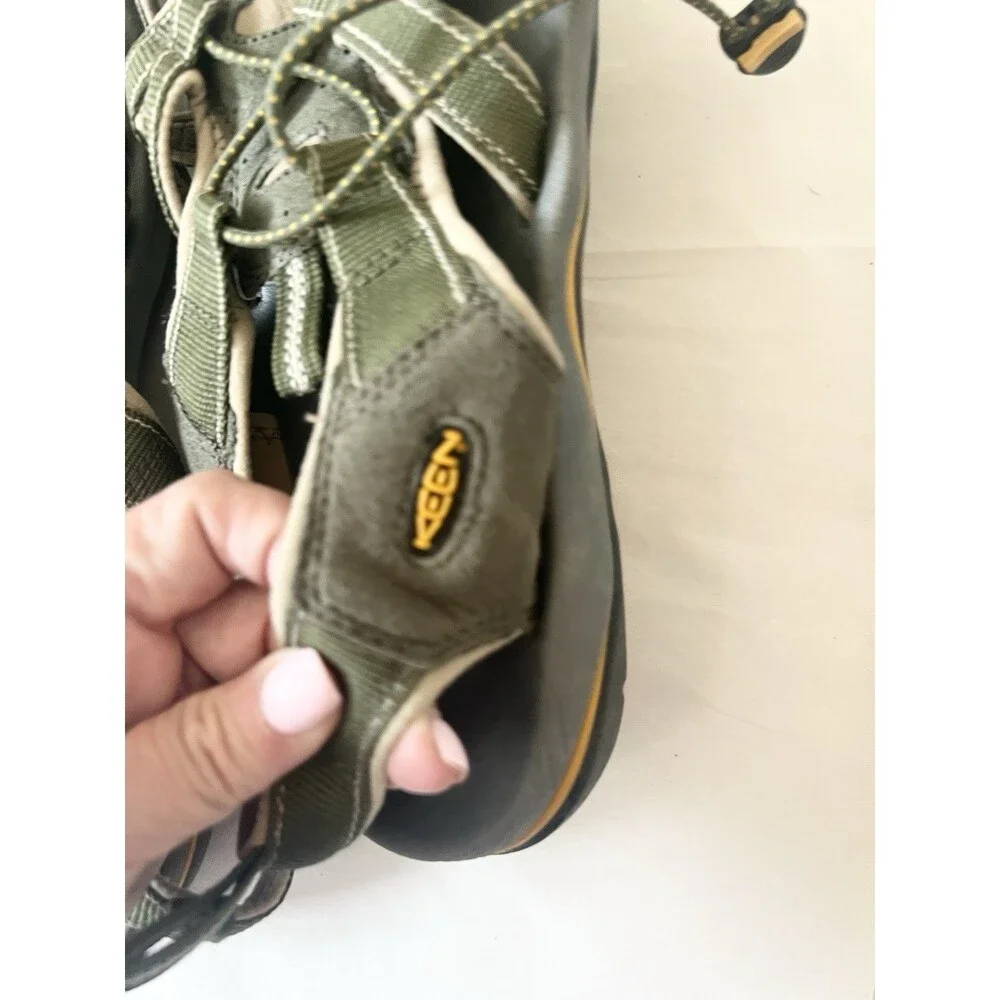KEEN Newport H2 Mens Size 14 Green Waterproof Sports Sandals Hiking Fishing Shoe